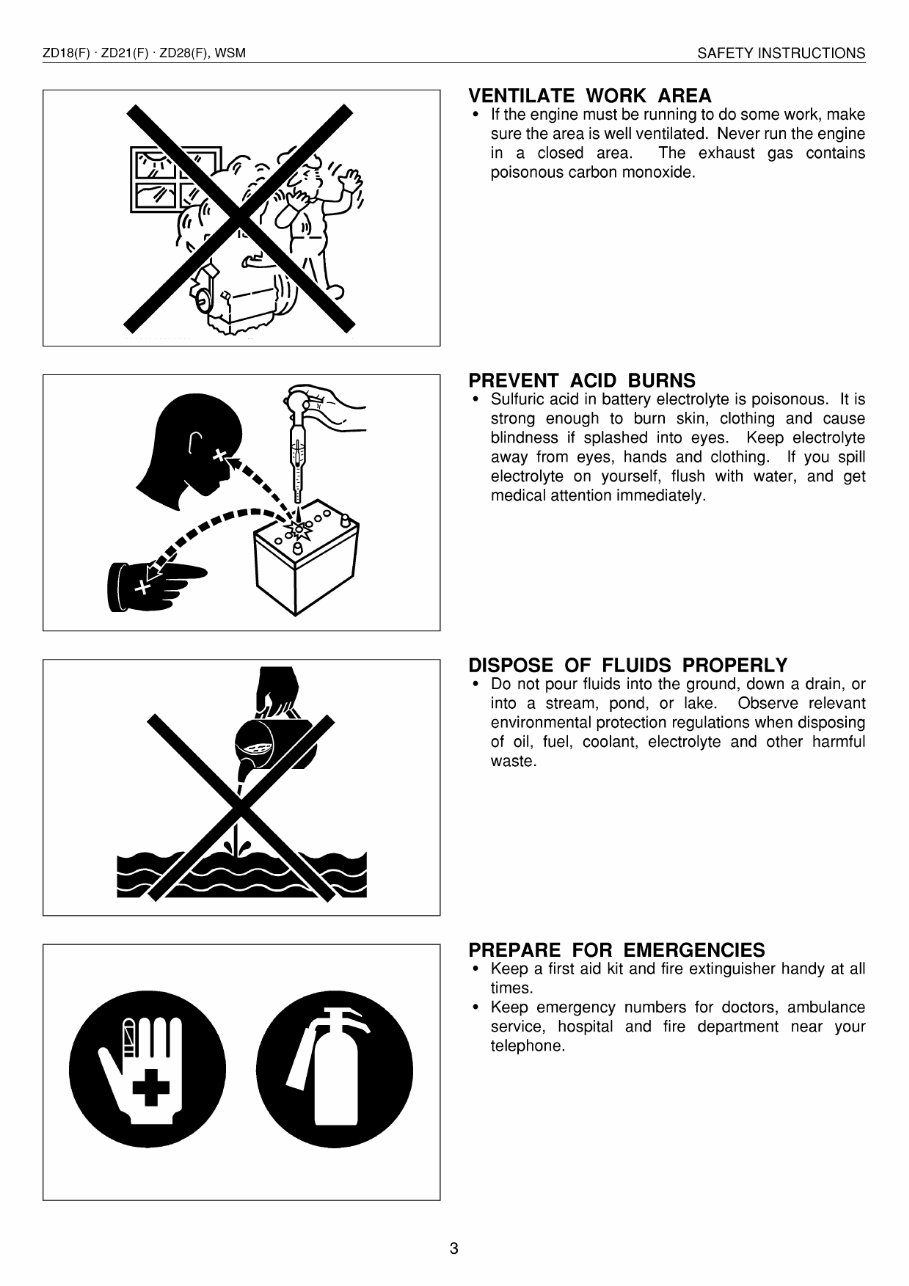 Kubota ZD21 Zero Turn Mower Workshop Repair Service Manual preview img 5