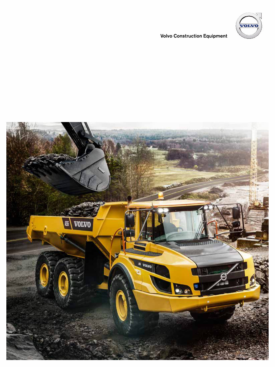 VOLVO A25G Articulated HAULER Service and Repair Manual preview img 1