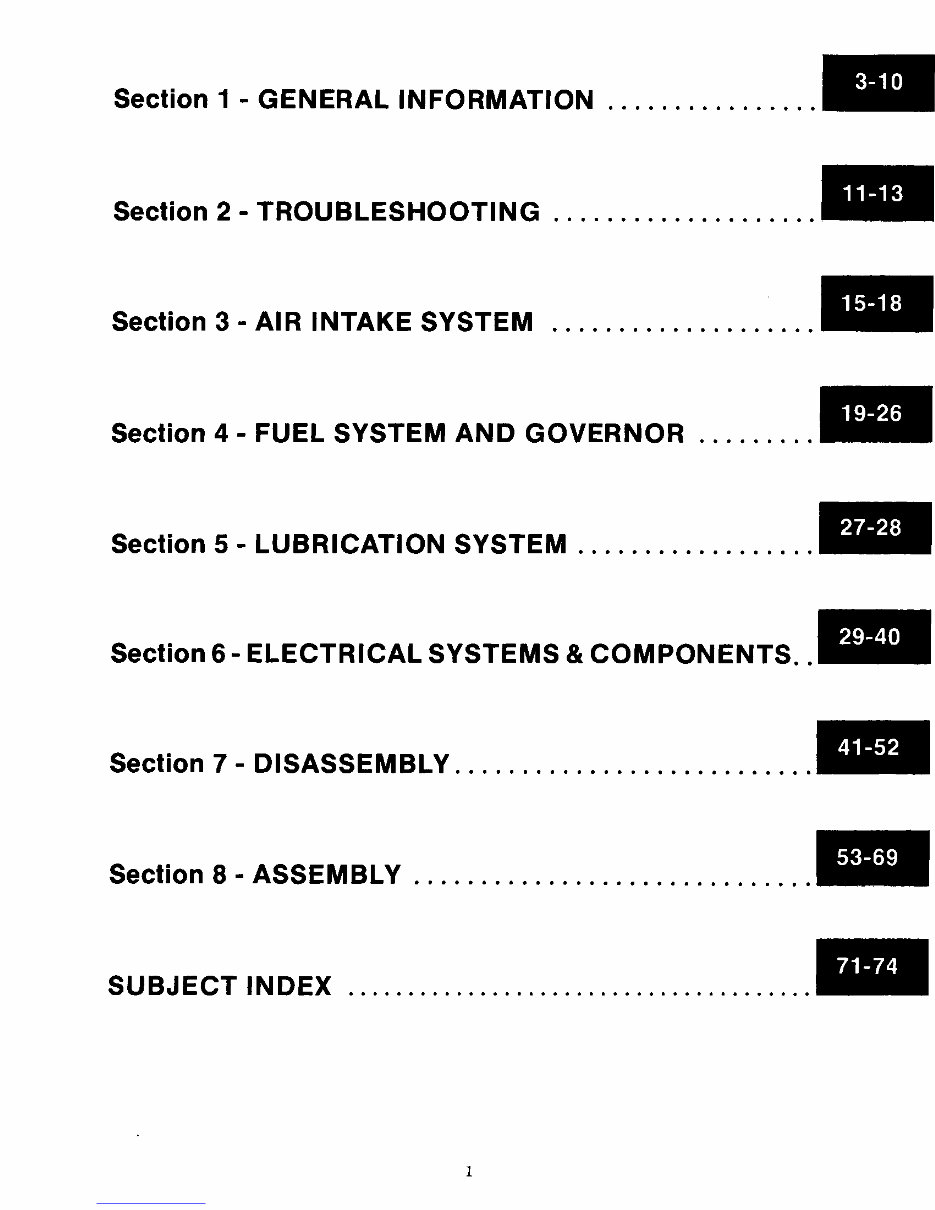 Kohler KT17 Engine Full Service Repair Manual preview img 2