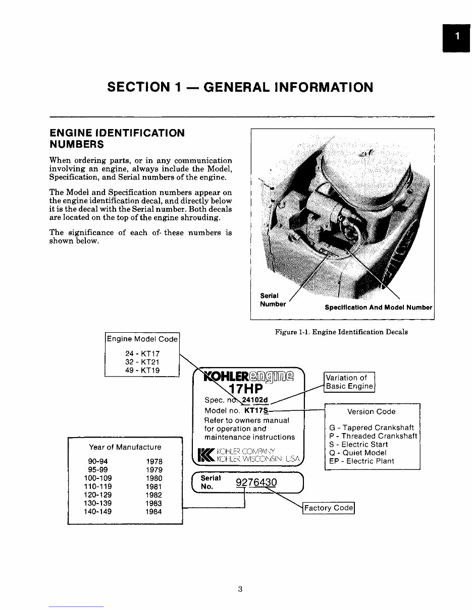 Kohler KT17 Engine Full Service Repair Manual preview img 4