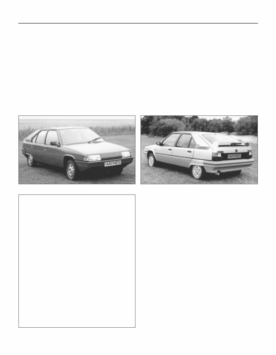 1983-1994 Citroen BX 1.4L 1.6L 1.9L GTi 16V Service & Repair Manual preview img 4