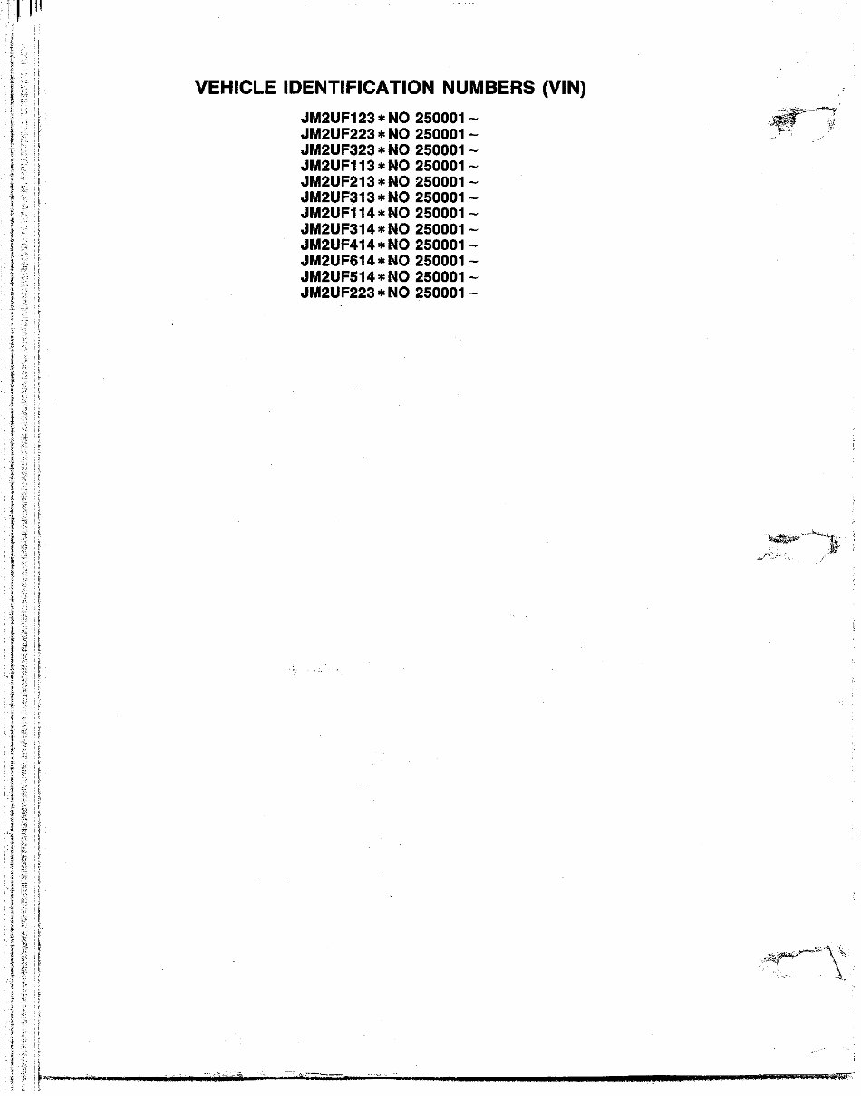 1991 Mazda B Series Pickup Truck Service & Repair Manual preview img 2