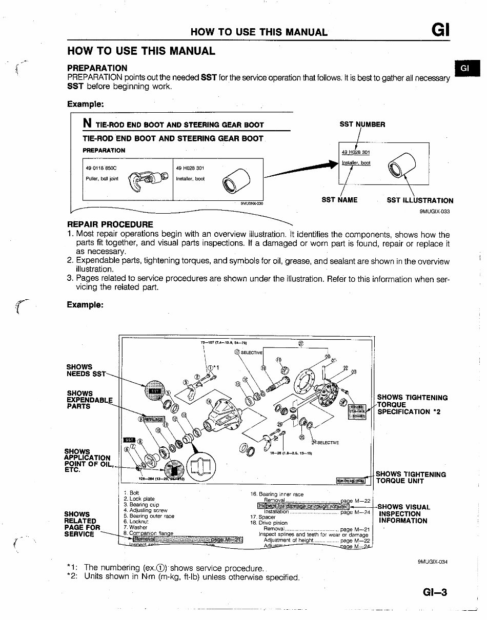 1991 Mazda B Series Pickup Truck Service & Repair Manual preview img 5