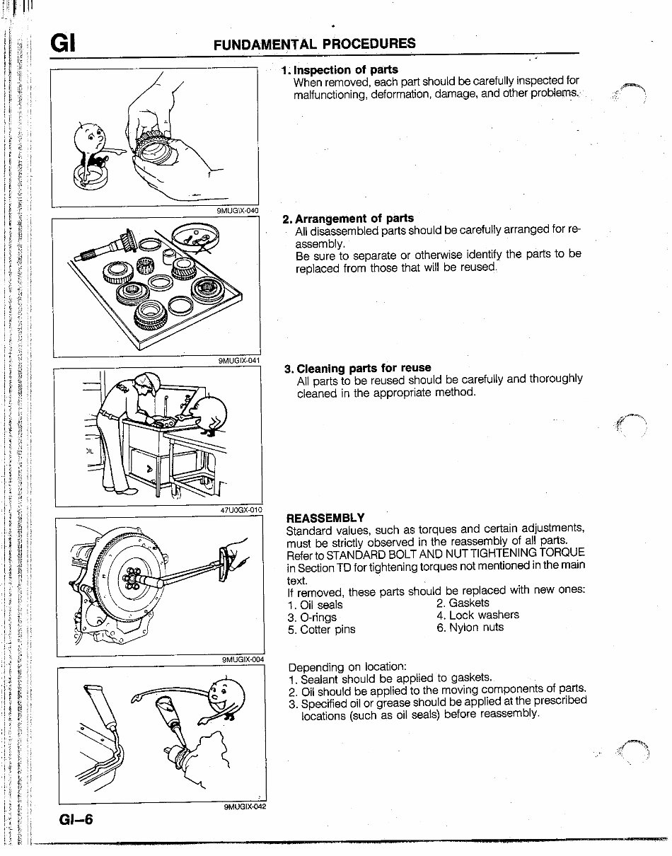 1991 Mazda B Series Pickup Truck Service & Repair Manual preview img 8