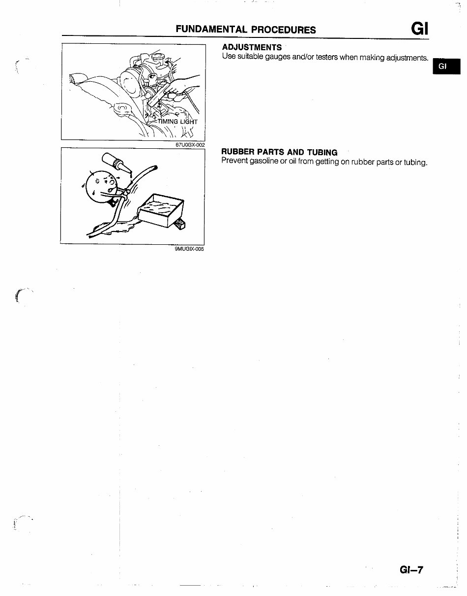 1991 Mazda B Series Pickup Truck Service & Repair Manual preview img 9