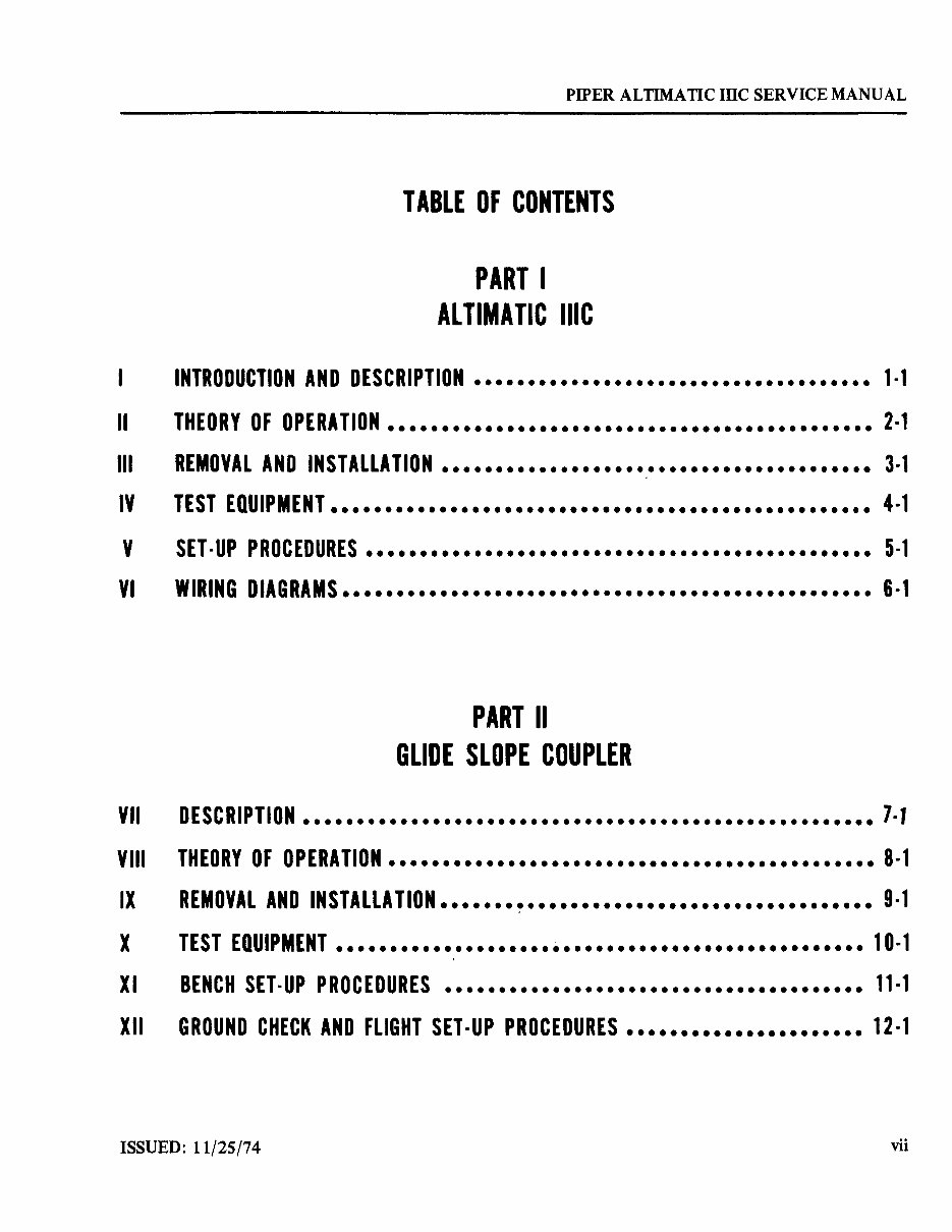 Piper Altimatic 3C AutoPilot service manual Auto-pilot preview img 6