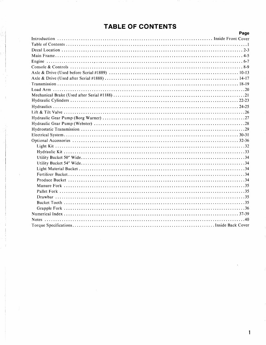 GEHL HL2600 HL 2600 Loader Illustrated Master Parts List Manual Form No.903010 Replaces 901990 preview img 3