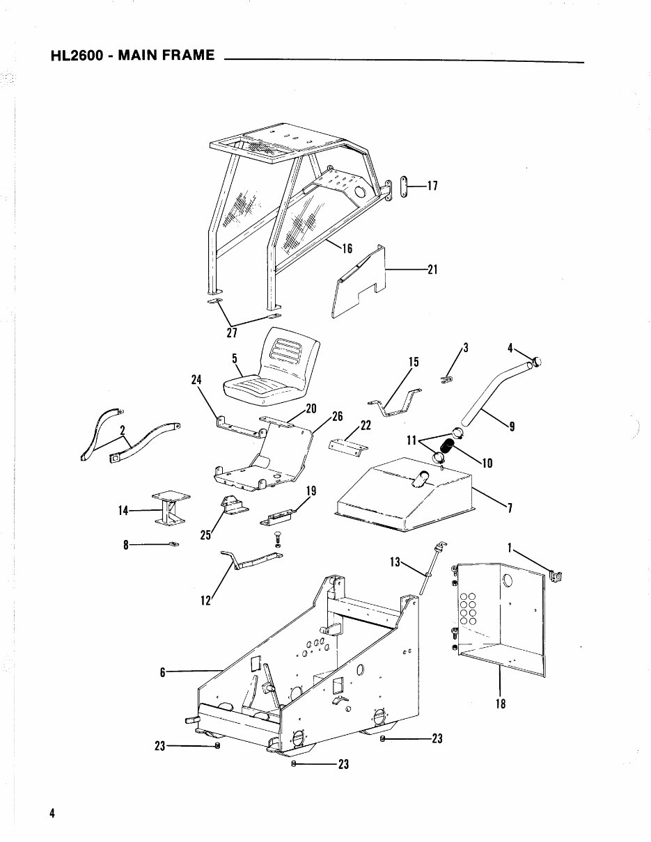 GEHL HL2600 HL 2600 Loader Illustrated Master Parts List Manual Form No.903010 Replaces 901990 preview img 6