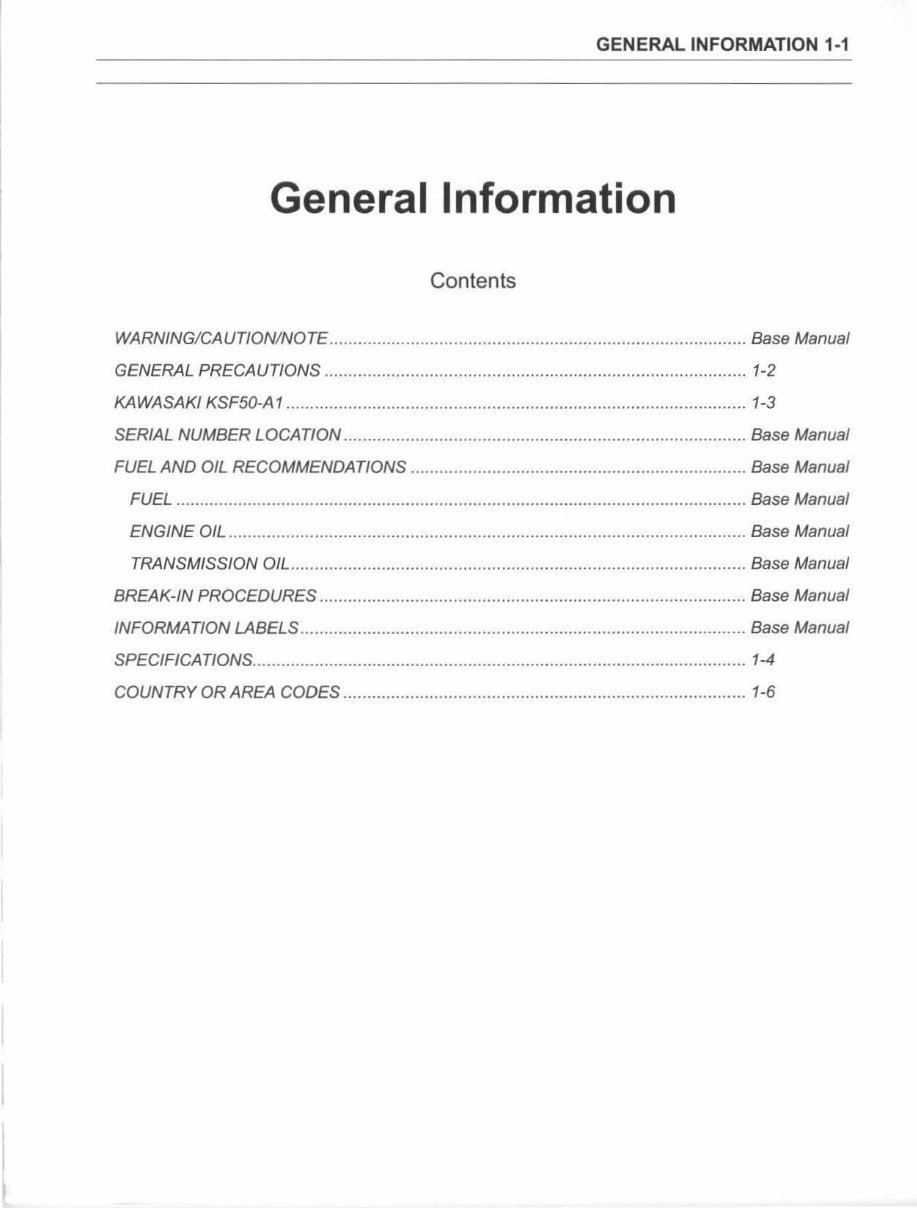 2003-2006 Kawasaki KFX 50 Service & Repair Manual preview img 9