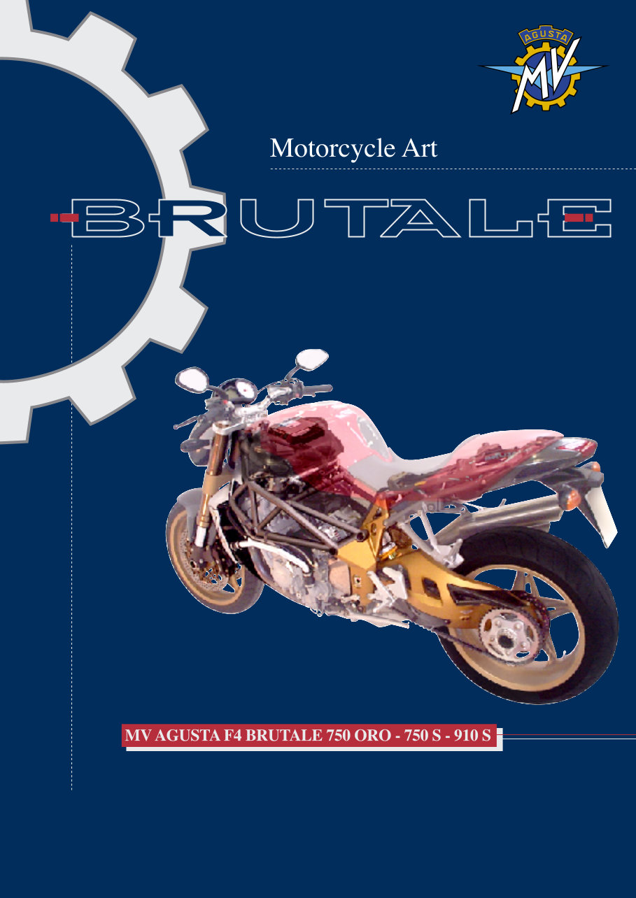 MV AGUSTA F4 BRUTALE 910S Bike Repair Service Manual preview img 1