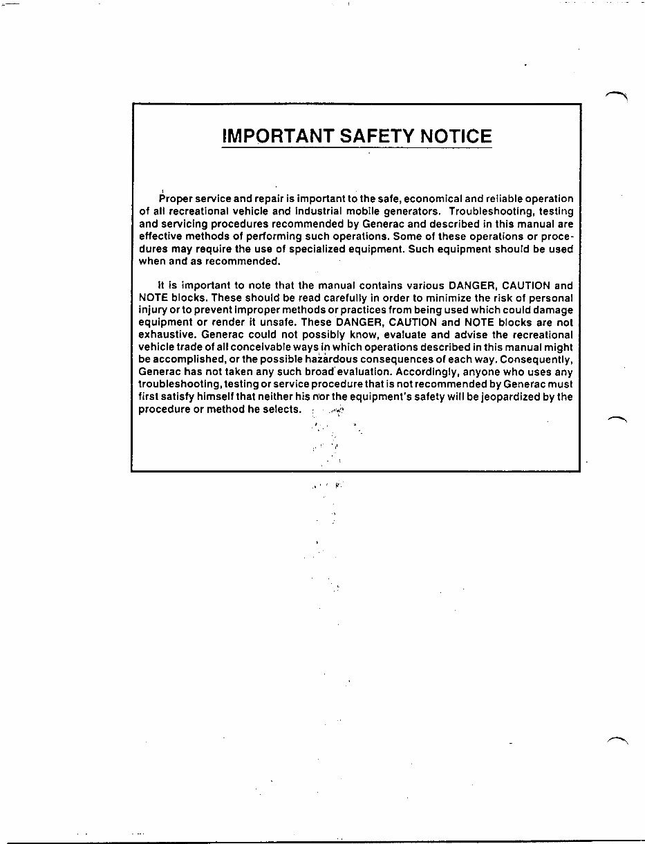 Generac NP and IM Series Liquid-Cooled 1.2 Liter Gas Engine Workshop Service Repair Manual preview img 2