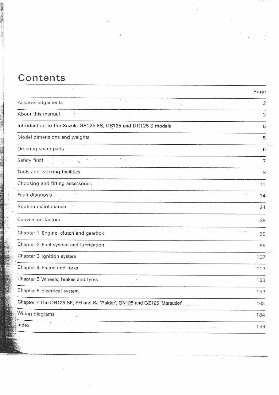 1998-2005 Suzuki GZ125 Marauder Service & Repair Manual preview img 4