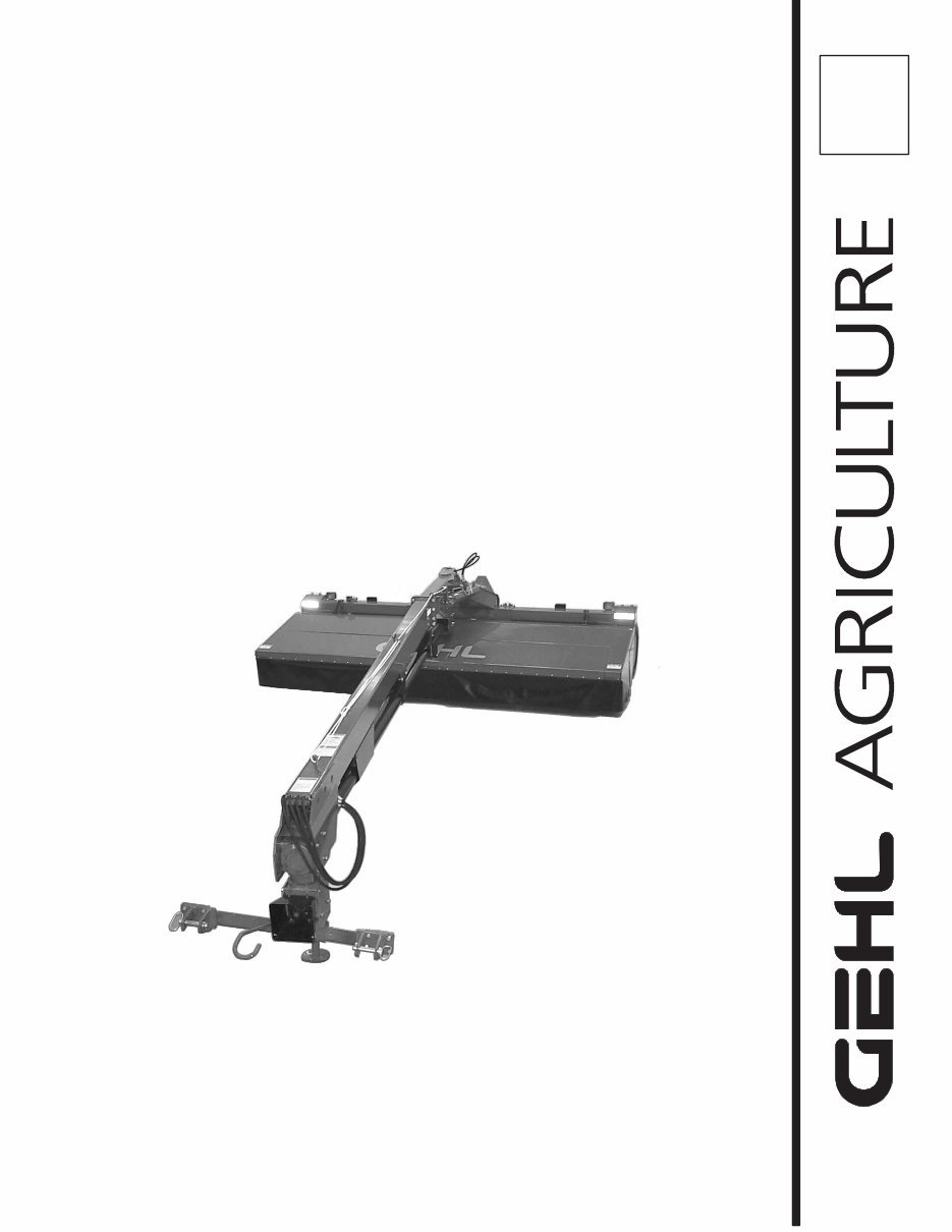 Gehl 2415/2418 Disc Mower Conditioner Parts Manual preview img 1