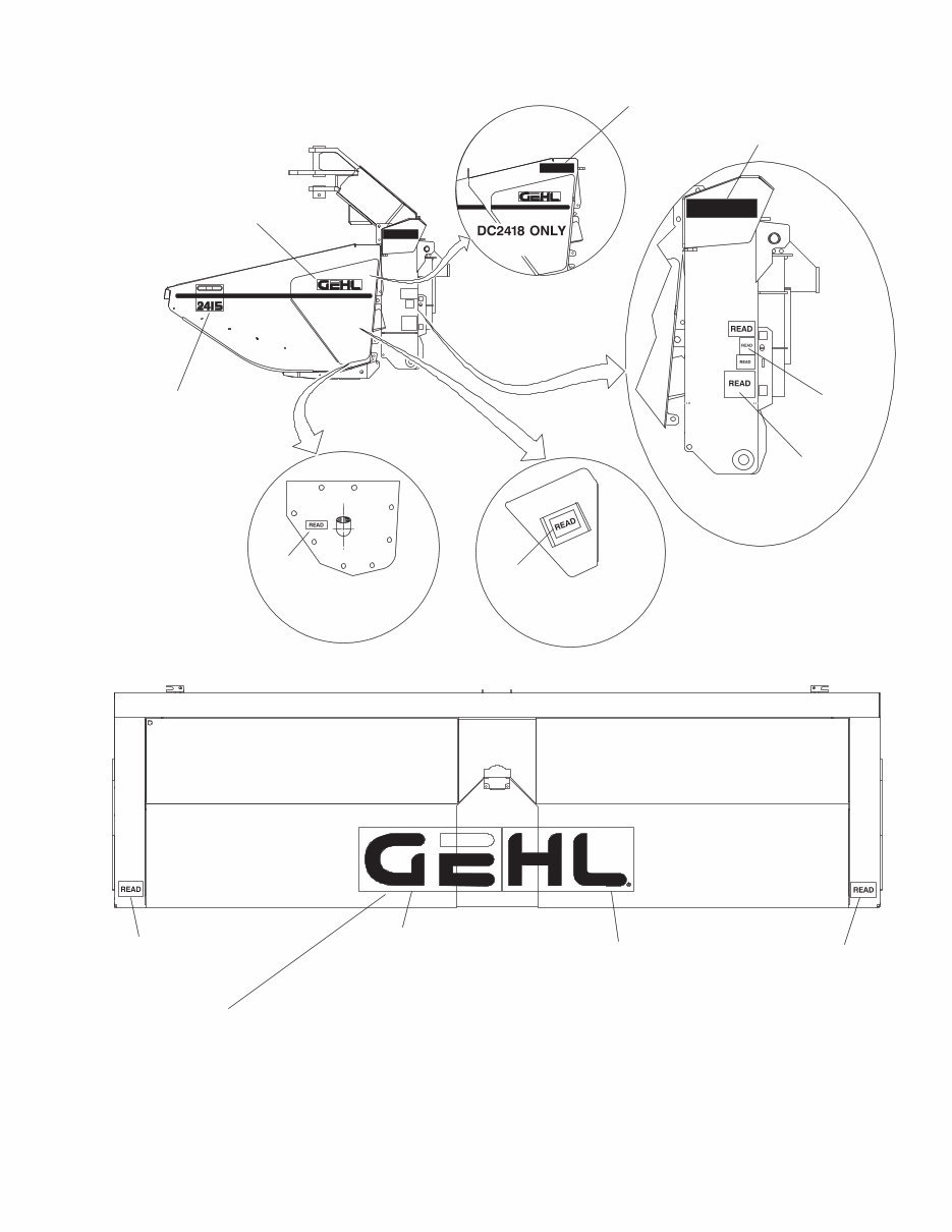 Gehl 2415/2418 Disc Mower Conditioner Parts Manual preview img 7