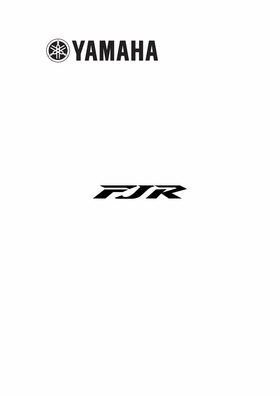 2009-2014 Yamaha FJR1300A/FJR1300AS OEM Service & Repair Manual preview img 1