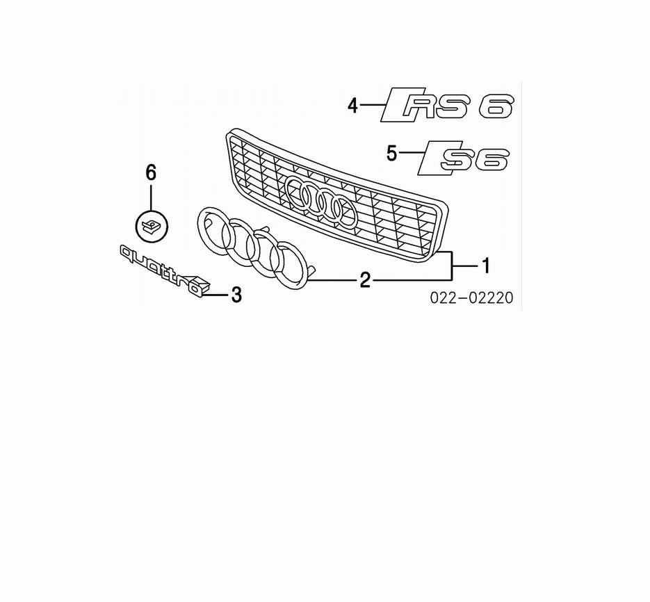 1998 - 2004 AUDI RS6 Parts LIST CATALOG preview img 7