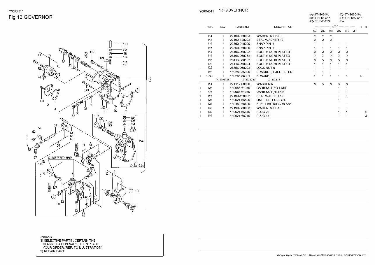 Yanmar 3TNE68 Engine Parts Catalog preview img 10