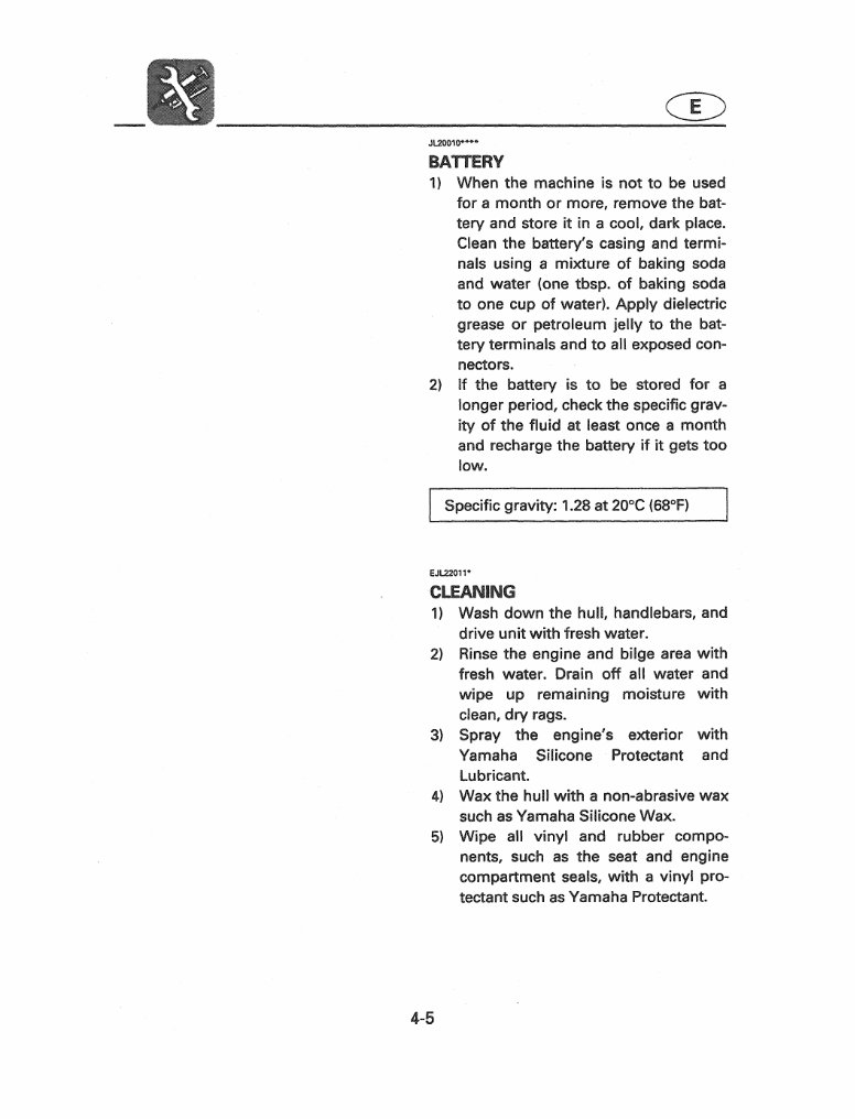 YAMAHA WAVERUNNER 3 III WRA700 Workshop Repair Manual 1994-1997 preview img 7