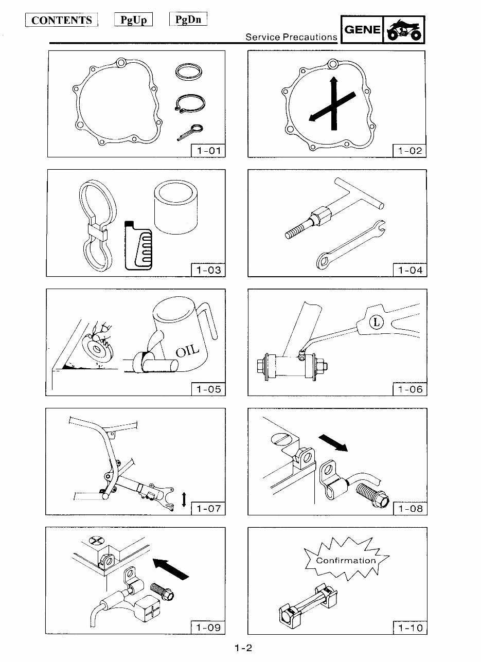 RLX250 250CC 4 Stroke ATV Service Repair Manual preview img 7
