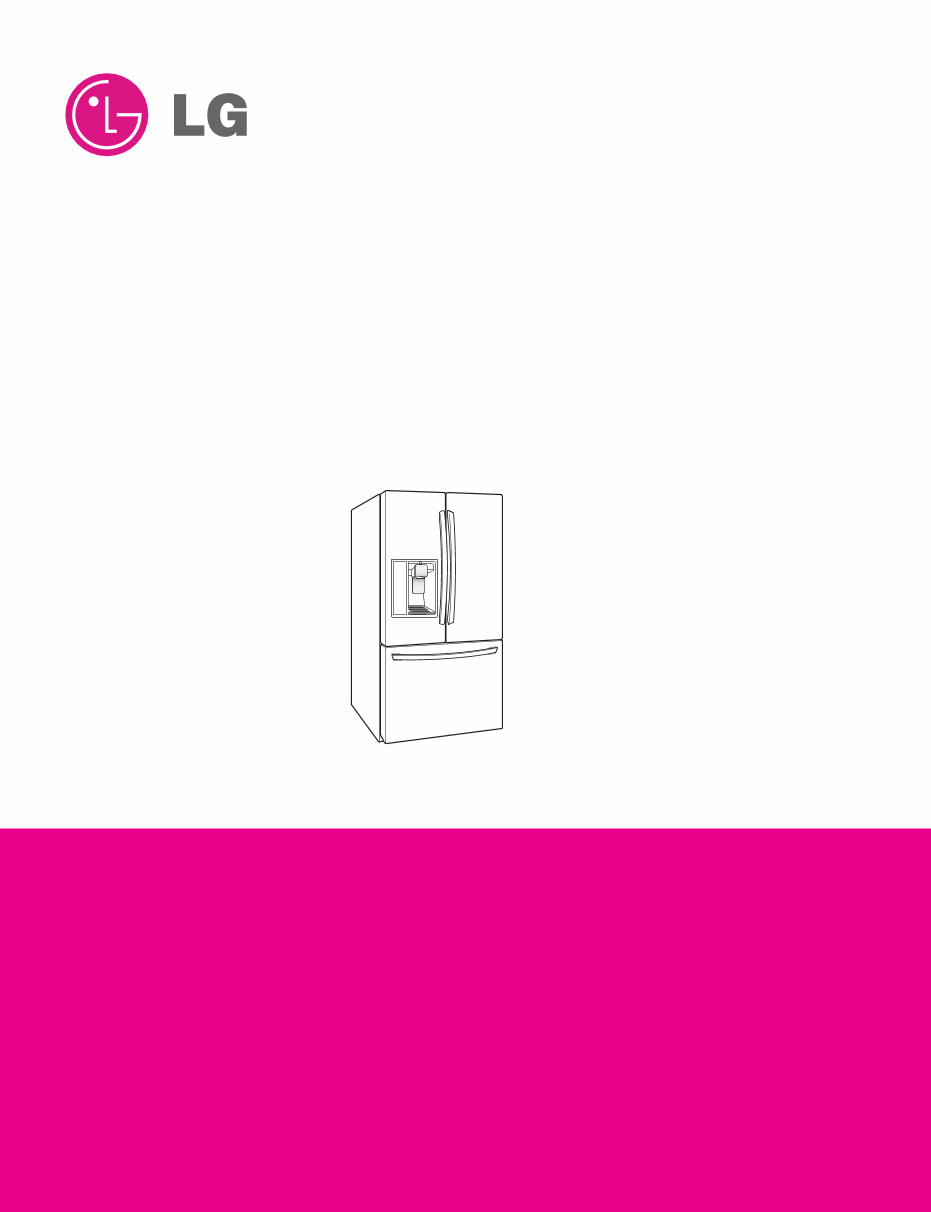 LG LFXS30726S LFXS30726W LFXS30726B Service Manual & Repair Guide preview img 1