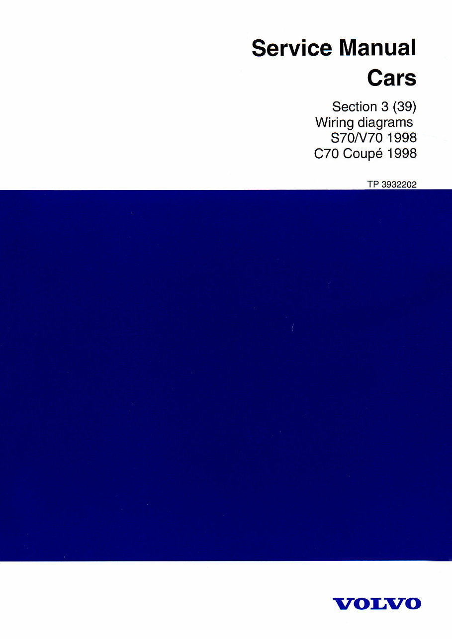 1998 Volvo C70 Convertible Wiring Diagrams preview img 1