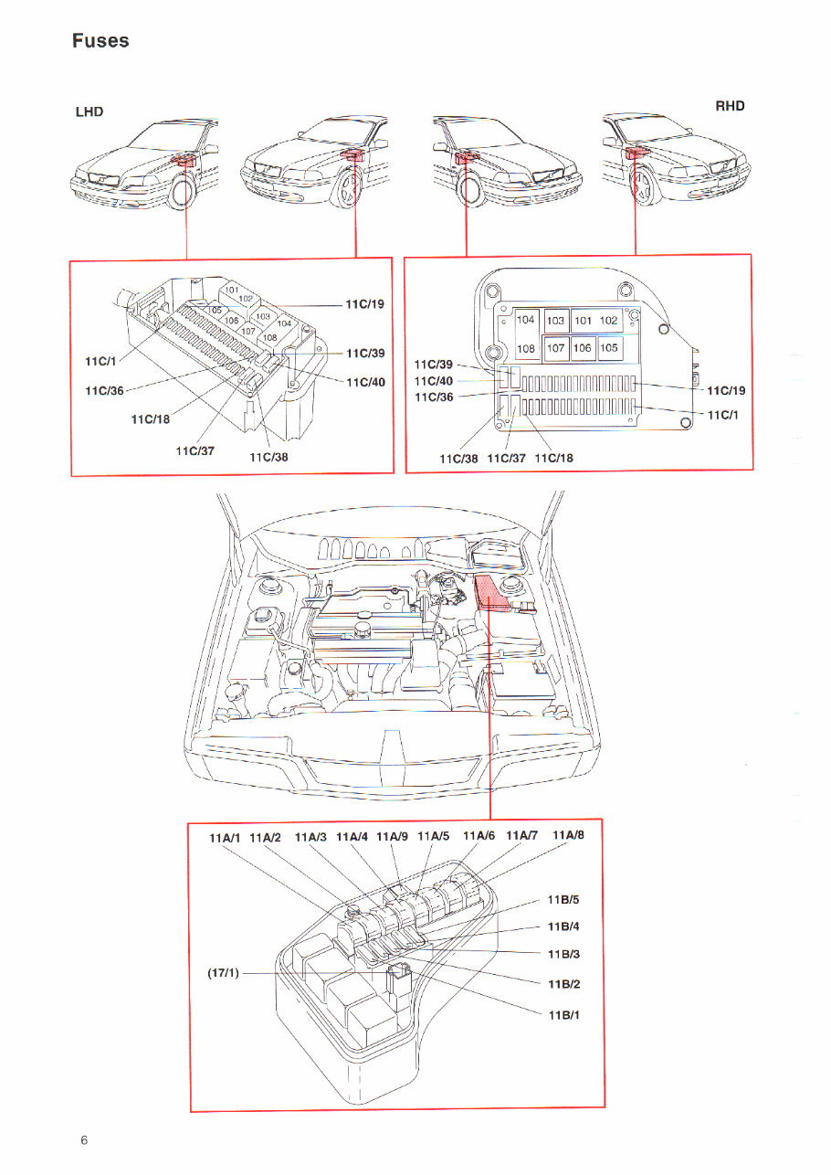 1998 Volvo C70 Convertible Wiring Diagrams preview img 6