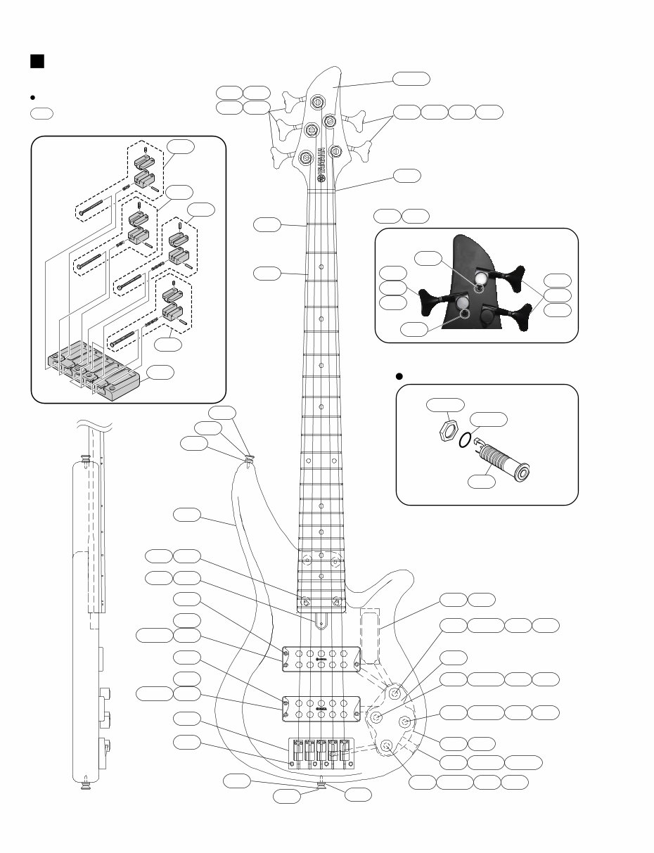 Yamaha rbx374 rbx375 rbx-374 rbx-375 rbx service manual preview img 4
