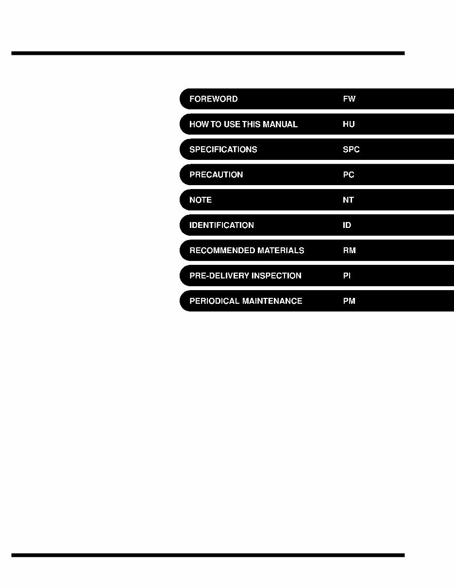 2002 SUBARU LEGACY BE BH BT Service and Repair Manual preview img 2