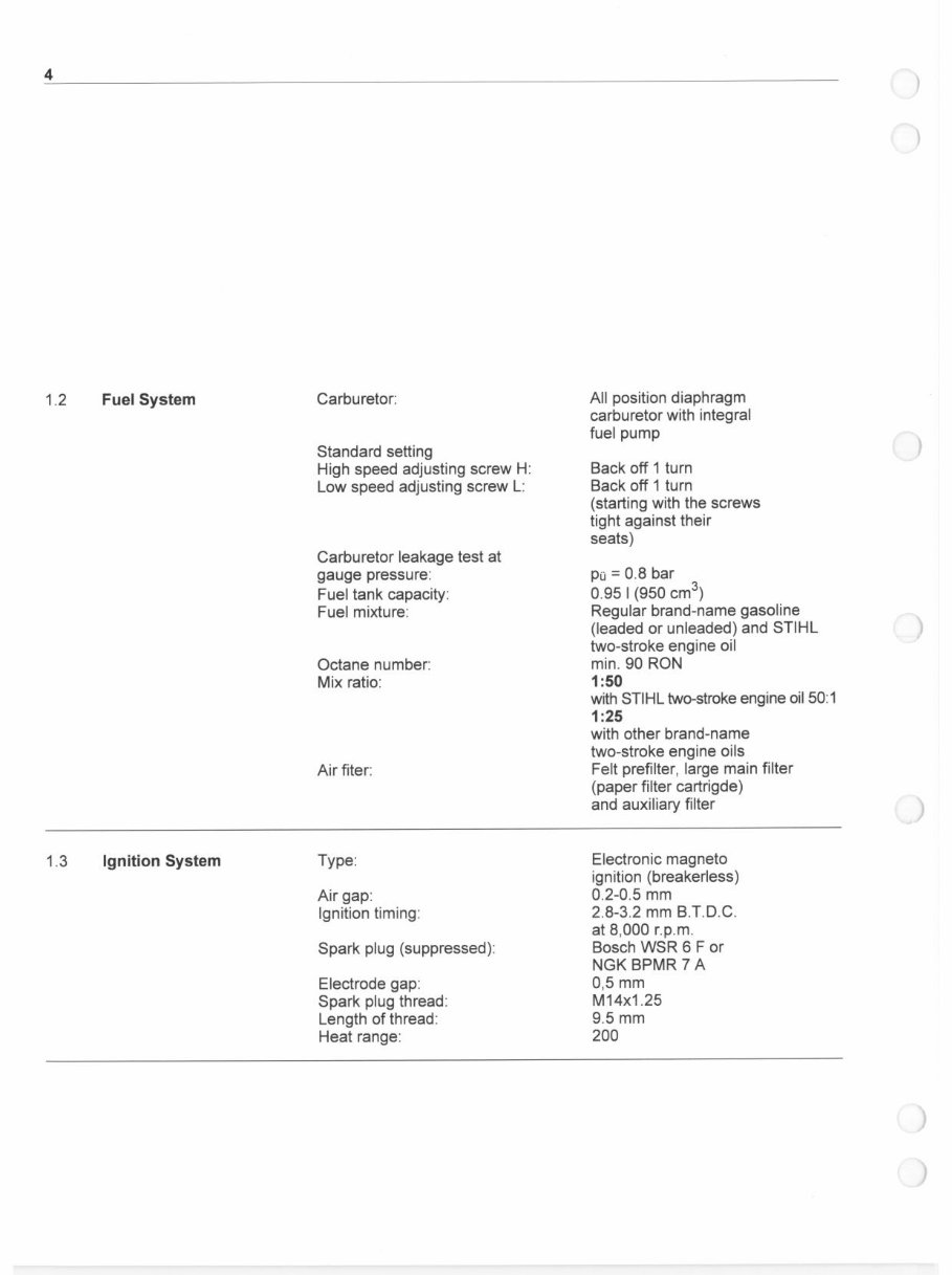 Stihl TS700 TS800 Stone Cutter Full Service & Repair Manual preview img 5