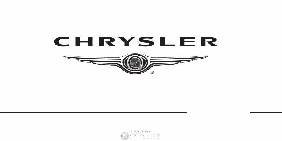 2010 Chrysler Town and Country Owners Manual preview img 1