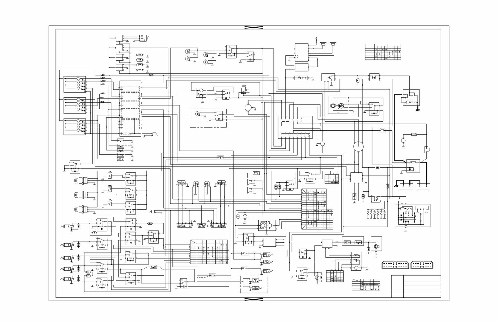 Daewoo Doosan Wheel Loader MEGA Series Electrical Hydraulic Schematic Manual-COLLECTION preview img 8