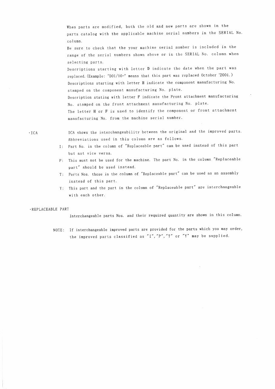 Hitachi Zaxis 200 Excavator Parts Catalog preview img 10