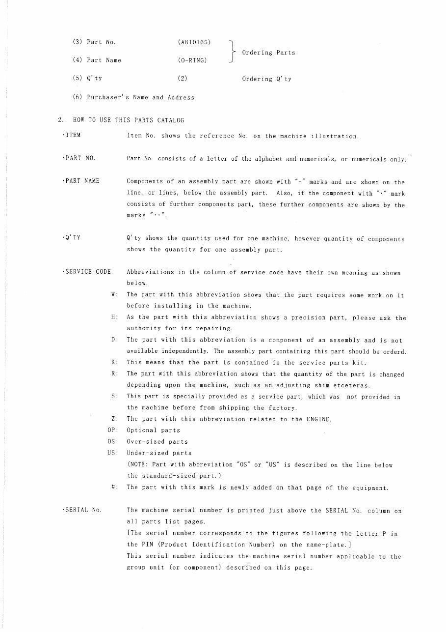 Hitachi Zaxis 200 Excavator Parts Catalog preview img 9