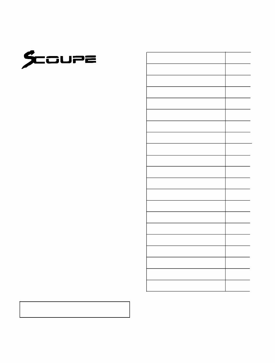 1993-Onwards Hyundai Scoupe Service & Repair Manual preview img 2