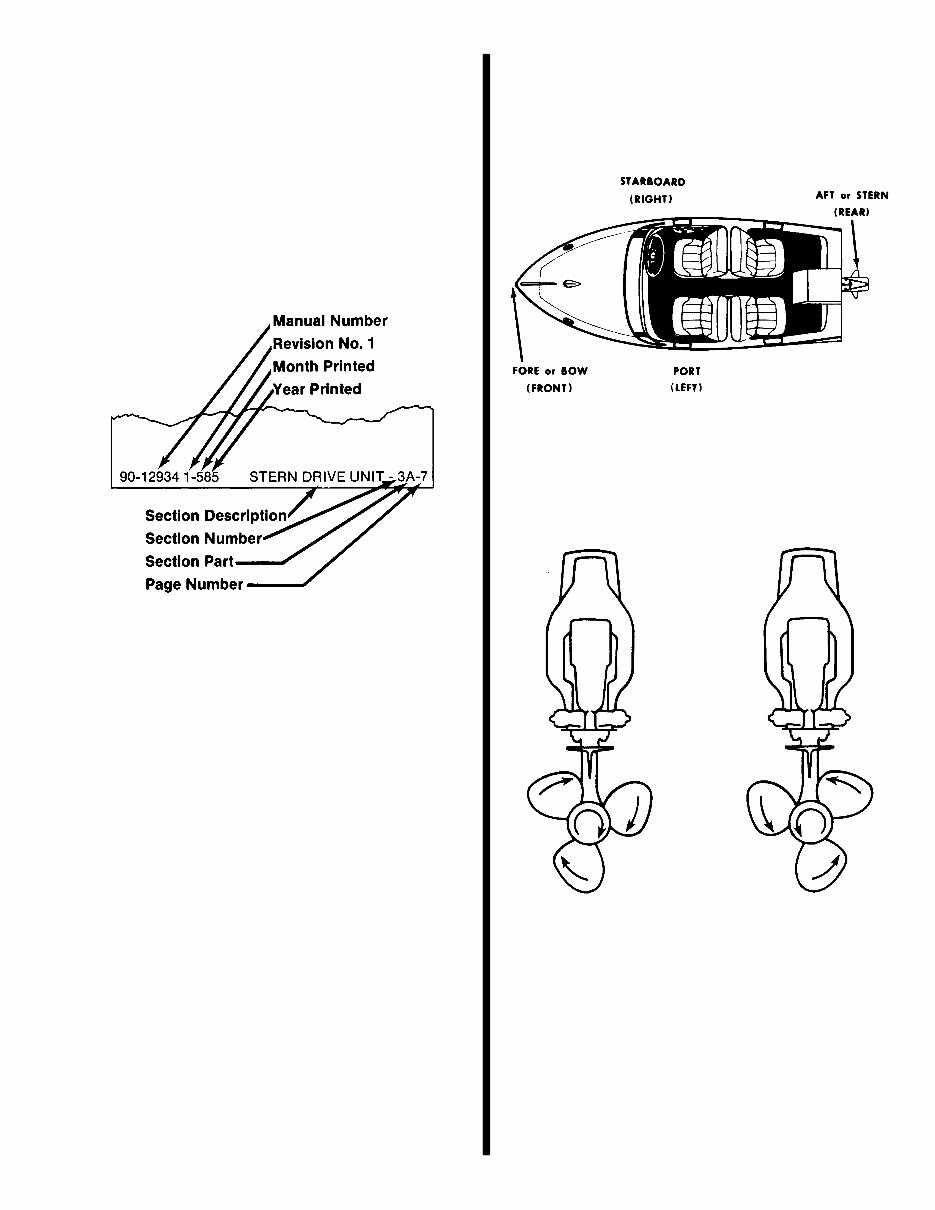 Mercruiser Sterndrives: R, MR, Alpha One & Alpha One SS 19831990 Service Manual 90â€‘12934â€‘2 preview img 10