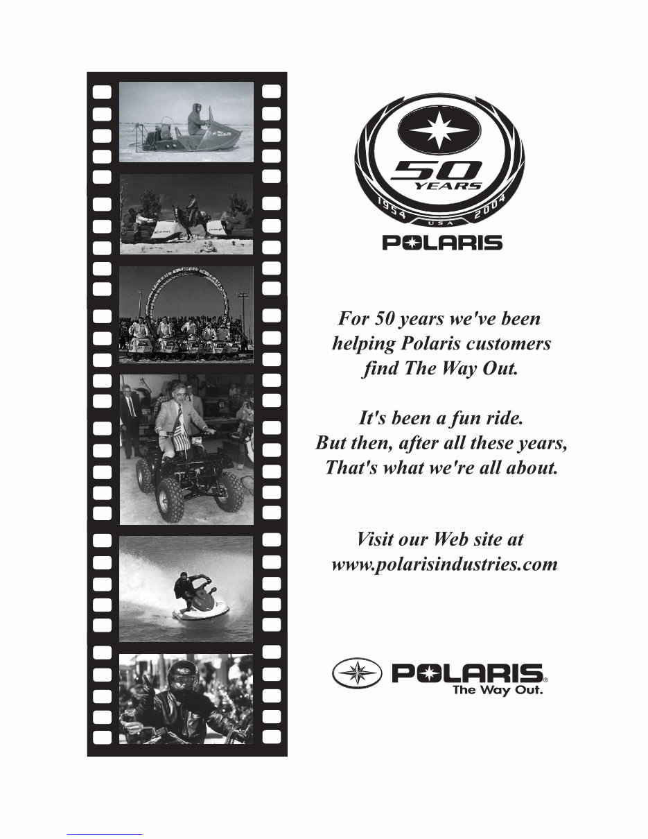 Polaris Phoenix-200 Owners Manual 2005 preview img 2