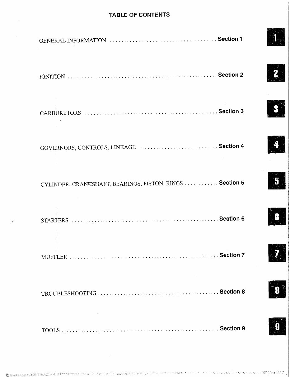 Briggs & Stratton Two Cycle Engine Workshop Service Repair Manual preview img 3