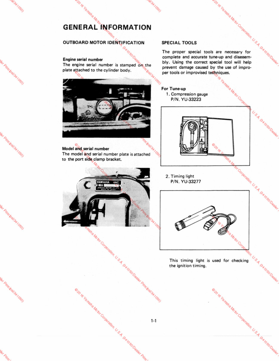 Yamaha Outboard 4SJ Service Repair Maintenance Factory Professional Manual preview img 7