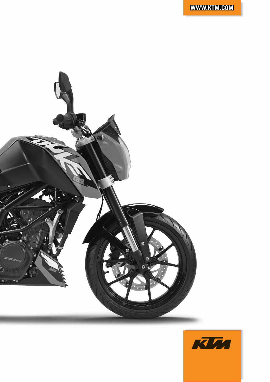KTM 125 Duke EU & DE Complete Workshop Service Repair Manual 2011 2012 preview img 1