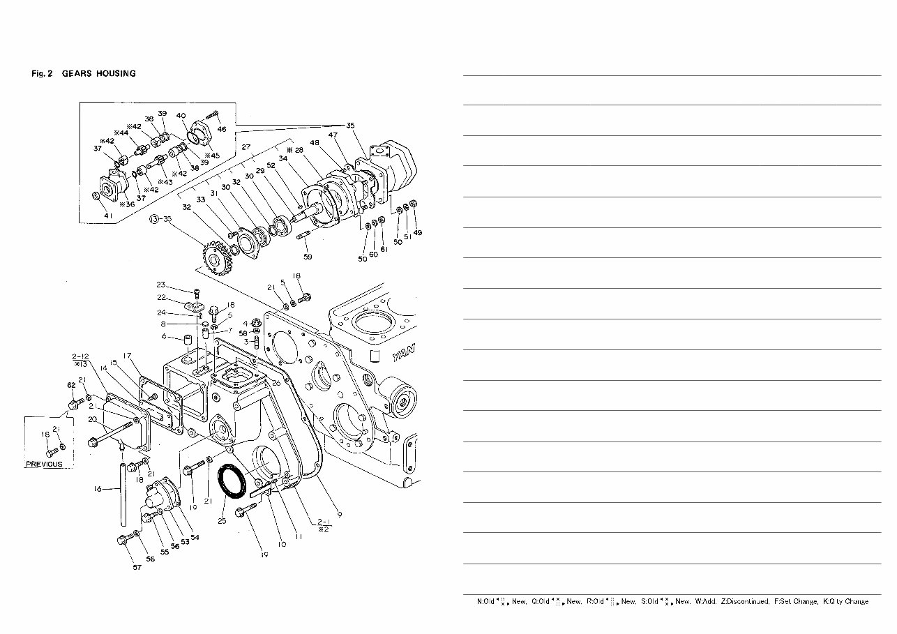 Yanmar YM165, YM165D Tractor Parts Manual preview img 4