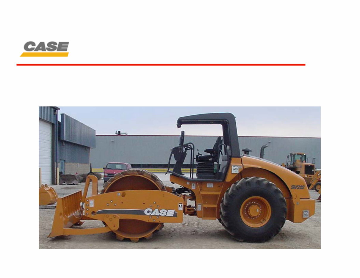 CASE COMPACTORS SV212 SV216 MASTER Service/Parts Manual preview img 1