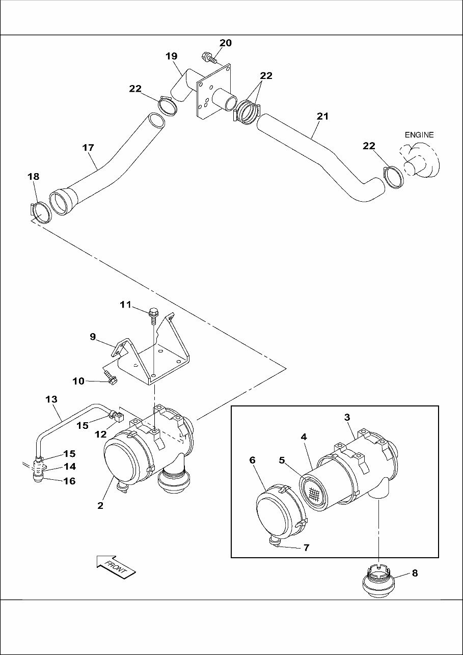CASE CX225SR Crawler Excavator Service Parts Catalogue Manual INSTANT preview img 4