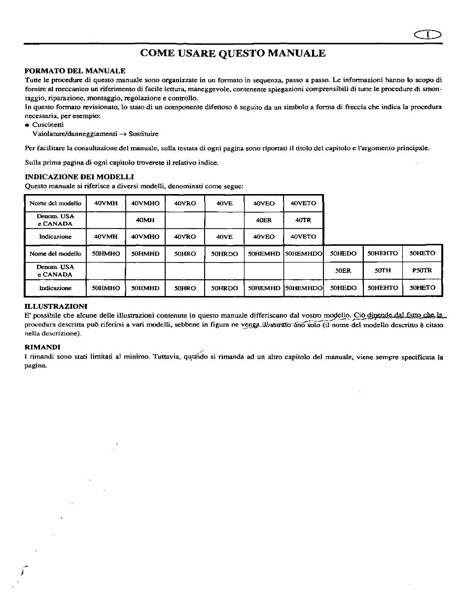 1995-2001 YAMAHA 40 50HP 2-STROKE OUTBOARD Repair Manual preview img 7