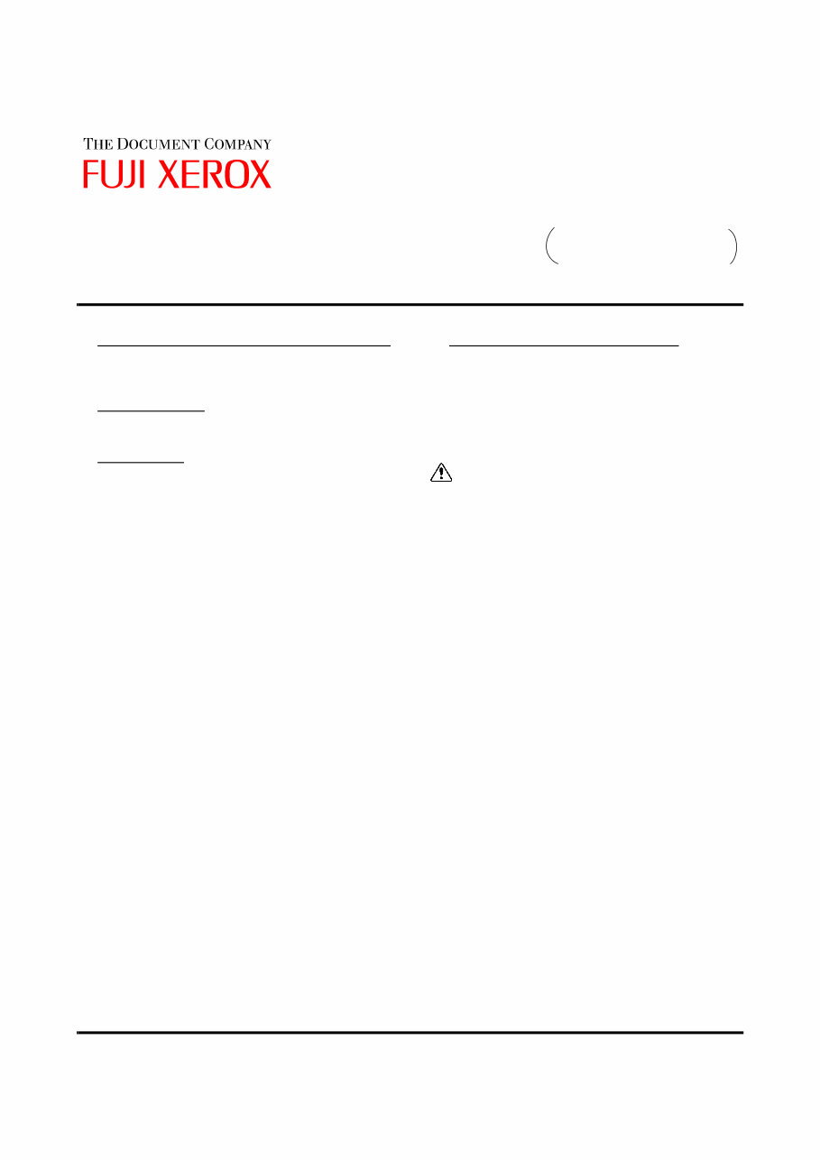 FUJI XEROX DocuScan C4250 Colour Network Scanner Service Repair Manual preview img 4