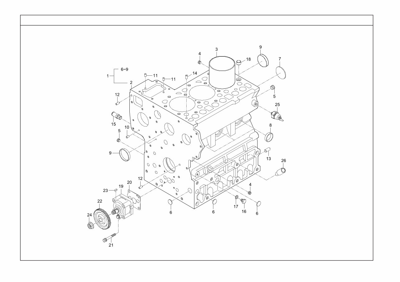 Kioti Daedong CK25 CK30 CK25H CK30H Tractor Service Parts Catalogue Manual INSTANT preview img 9