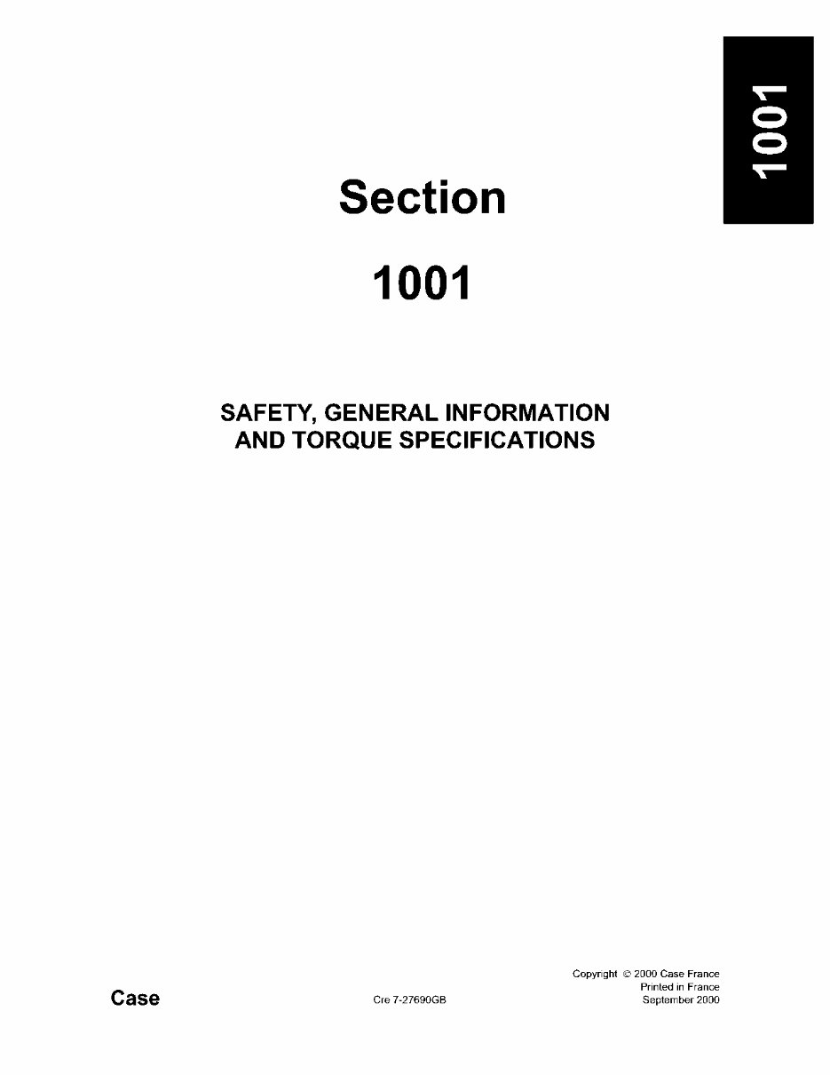 CASE CX210 CX230 CX240 Crawler Excavator Service Repair Manual preview img 5