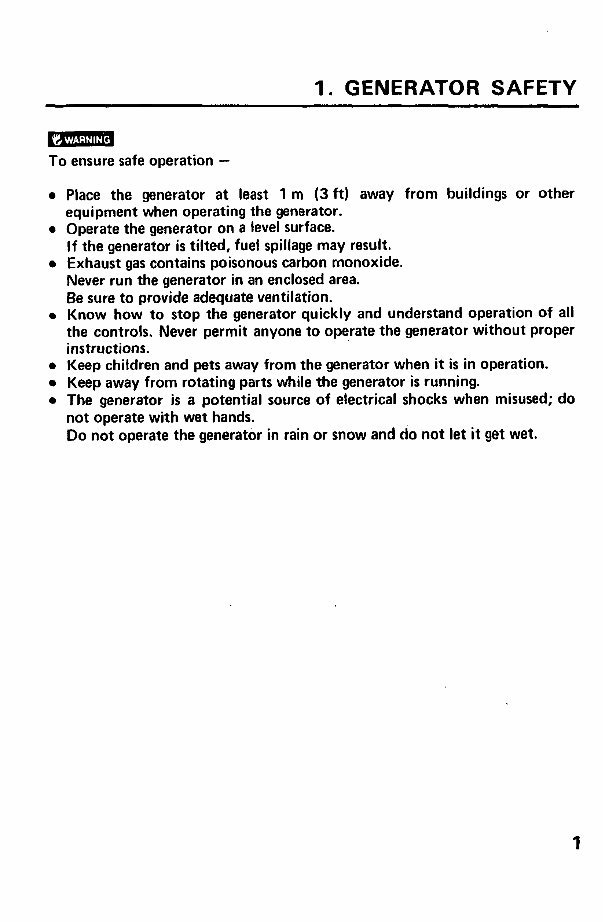 Honda Generator EX5500 Maintenance Manual preview img 5