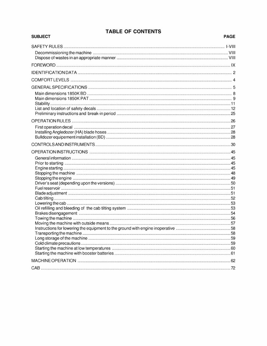 CASE 1850K TIER 3 Crawler DOZER BULLDOZER Service Repair Manual preview img 4