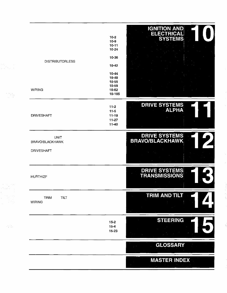 1988-1998 Mercruiser Bravo Sterndrives Service & Repair Manual preview img 2