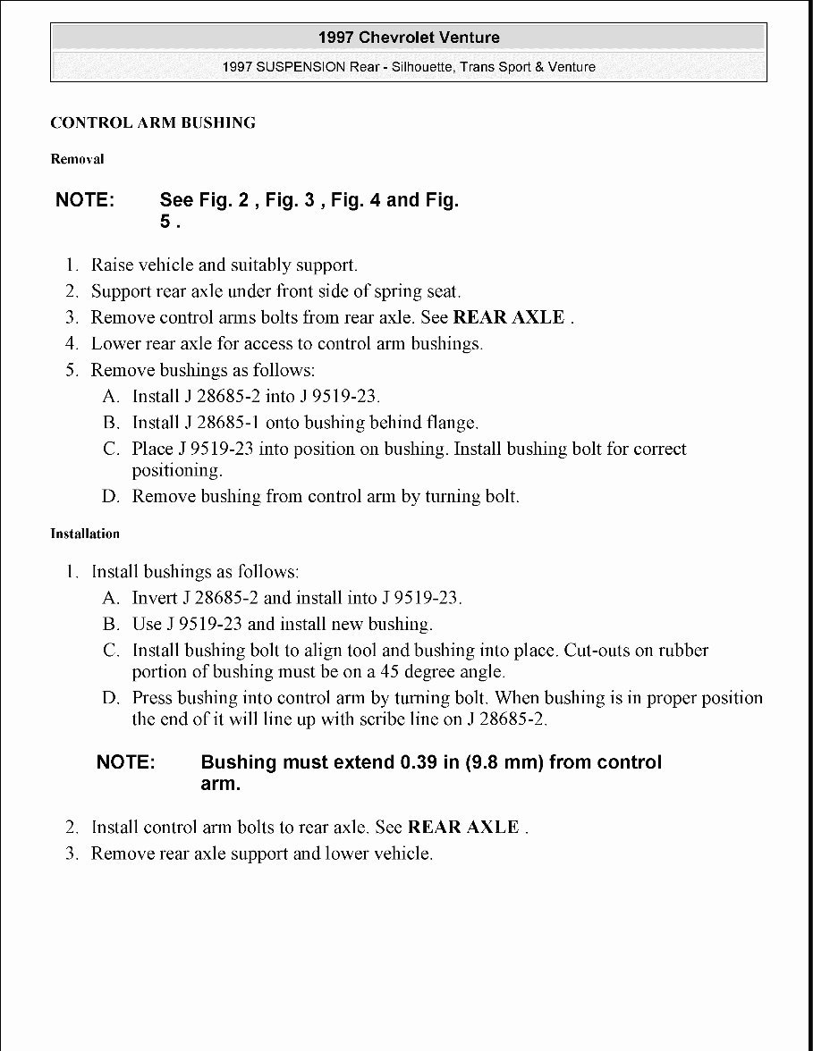 2003 Oldsmobile Silhouette Service & Repair Manual Software preview img 3